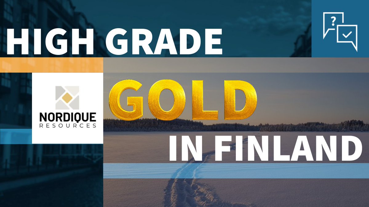 StockBoxMedia's tweet photo. Nordique Resources - First Drilling at Isoneva  

@StockBoxMedia spoke to Sharyn Alexander, CEO @NORD_resources, as the company gears up for its first drilling program at the Isoneva Gold Project in Finland.

Watch below ⬇️ 
https://t.co/I4I5g6eqkQ   

➡ Nordique is mobilising its inaugural drill program, focusing on high-grade gold boulder trains at the Isoneva Project.   

➡ Ranked #1 globally for mining investment, Finland offers strong geological potential, stable politics, and efficient permitting.   

➡ The team aims to locate the source of over 200 high-grade gold boulders, using efficient base-of-till drilling ahead of diamond drilling in early 2026.   

#NORD #StockBox