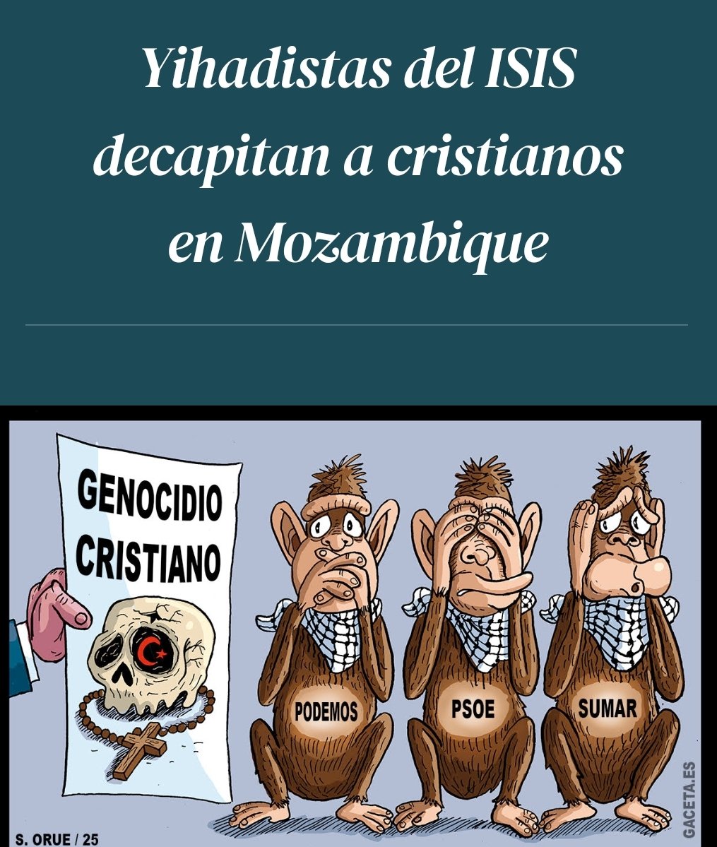 Y la suma de:
Podemos + PSOE + Sumar = PP + Conferencia Episcopal