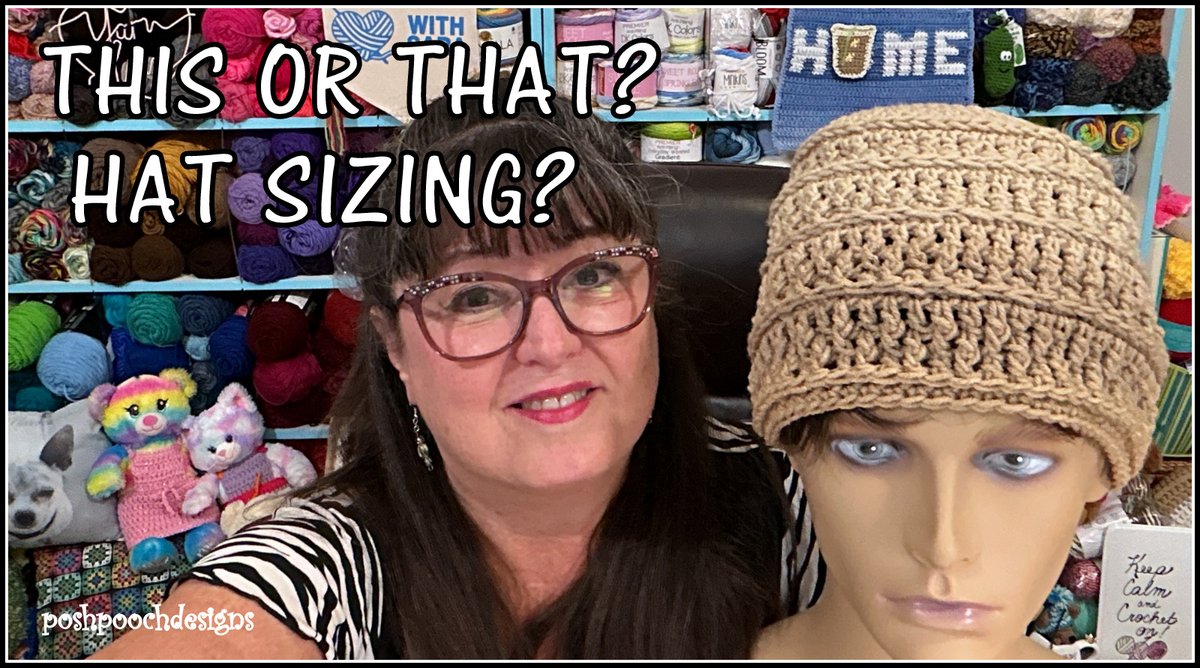 SaraSachCrochet's tweet image. THIS OR THAT?  Crochet Hat Sizing Tips #thisorthat #crochet #sizing youtu.be/7CphS9ZuXZU?si… via @YouTube