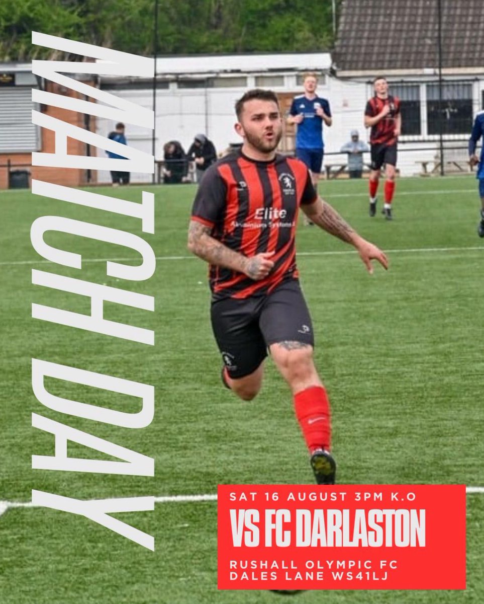 Pelsall Villa Colts FC (@fcpelsall) on Twitter photo First Home Game of the Season and we Face off against a familiar foe in <a href="/FCDarlaston/">FCDarlaston</a> Always a good game so Come down and Support the Boys
๐ Fc Darlaston
๐ Sat 16th Aug
โฐ 15:00
๐ซ ยฃ5 Adults ยฃ3 Concessions U16s ยฃ1
๐๏ธ Rushall Olympic FC
๐ป Bar Open
Cash Only on the gate
โค๏ธ๐ค First Home Game of the Season and we Face off against a familiar foe in <a href="/FCDarlaston/">FCDarlaston</a> Always a good game so Come down and Support the Boys
๐ Fc Darlaston
๐ Sat 16th Aug
โฐ 15:00
๐ซ ยฃ5 Adults ยฃ3 Concessions U16s ยฃ1
๐๏ธ Rushall Olympic FC
๐ป Bar Open
Cash Only on the gate
โค๏ธ๐ค
