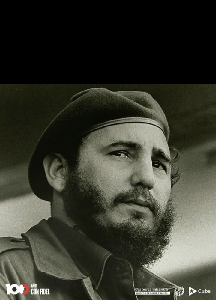 CubacooperaDo's tweet photo. Seguir su legado es el mejor honor que le podemos hacer. Fue el motor impulsor de los programas por los beneficios del pueblo de Cuba y otros pueblos del mundo.
#FidelViveEntreNosotros 
#CubaCoopera https://t.co/wLNkPLccpF