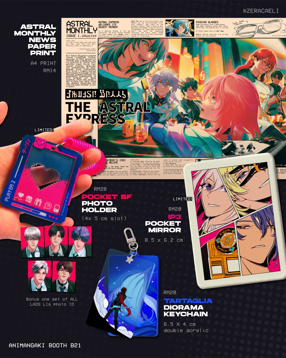 [ 🔁 &amp; 💓 appreciated! ]
Here is my #AMG2025 Catalogue!

📆 22-24 August 2025
📍MIECC, Malaysia
🍊 Booth B21
🔗 forms.gle/xSugGaSYxPXSAQ…

Will be my first time boothing in Malaysia, see you~!

#AniManGaki2025 #AniManGakiCatalogue