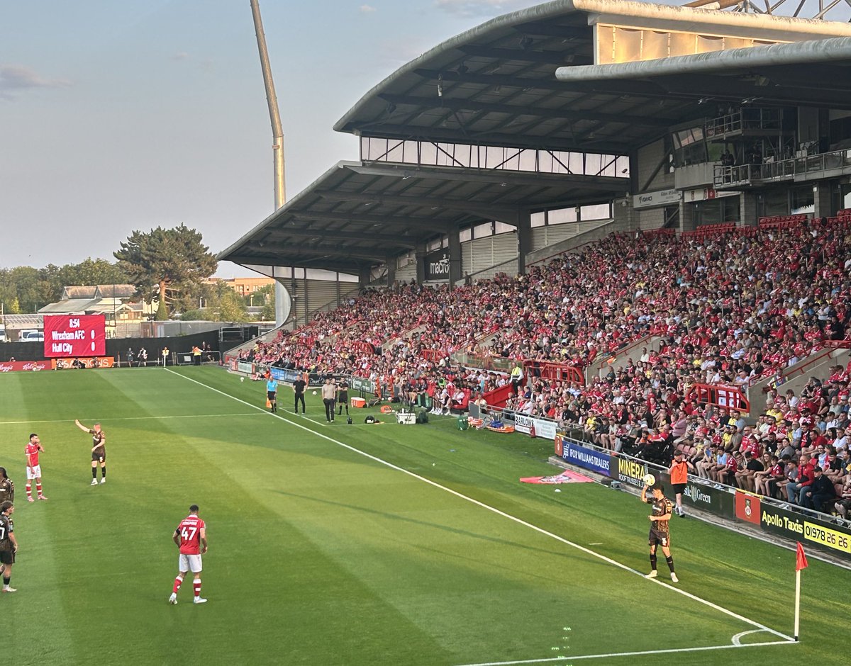 First trip to Cae Ras last night for a thrilling 3-3 draw in normal time between <a href="/Wrexham_AFC/">Wrexham AFC</a> <a href="/HullCity/">Hull City</a>. The hosts rise to fame has been well documented but their football did the talking as they came back from 3-1 in injury time to take it to pens. Tigers out to the Red Dragons