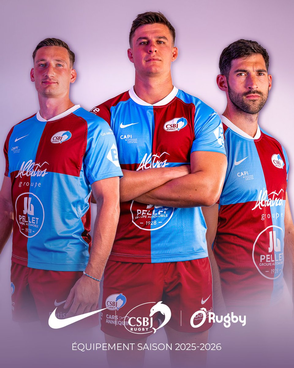 Le CSBJ Rugby choisit <a href="/Nike/">Nike</a> comme nouvel équipementier officiel pour les quatre prochaines saisons ! 
csbj-rugby.fr/articles/A207C…