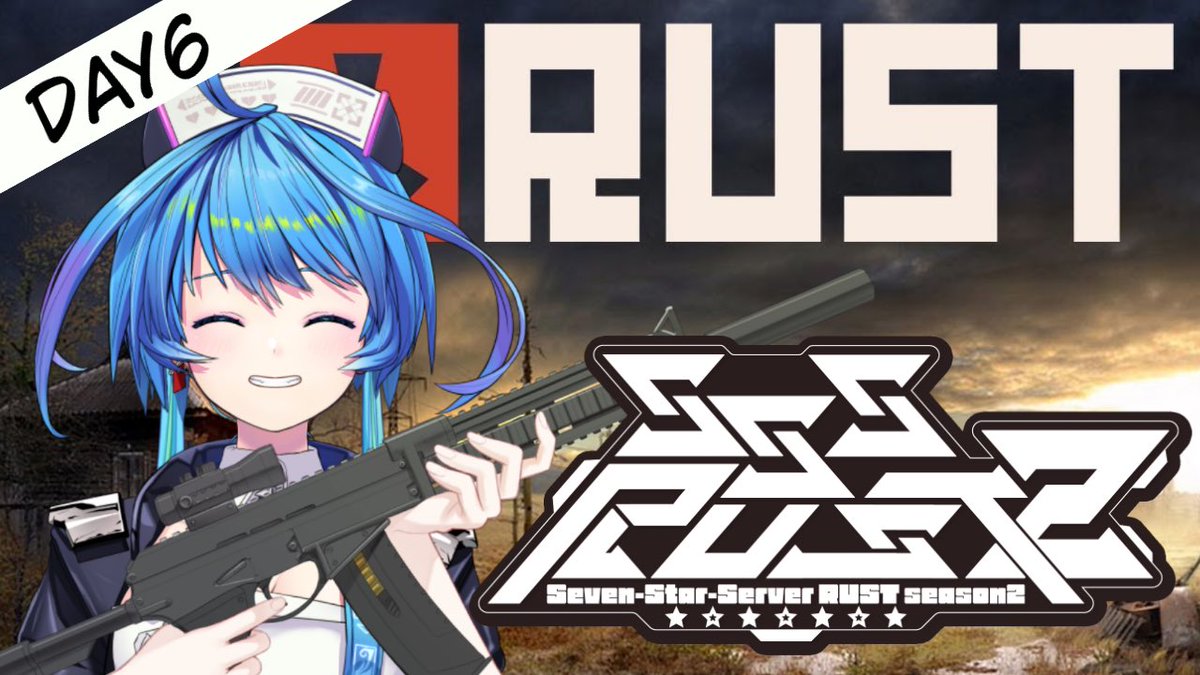 sourinchinami's tweet photo. 🌊配診予告🌊
8/13(水) 21:45〜
【#RUST】DAY6/#SSSRUST2 飛んで・走ってる看護師【りーさるぷらん/蒼輪ちなみ】
初っ端ヘリイベある🚁
#配診中 https://t.co/QjIafD1EcW