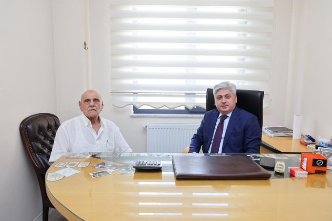 Sakarya Valisi Rahmi Doğan’dan İş İnsanı Tever’e Ziyaret