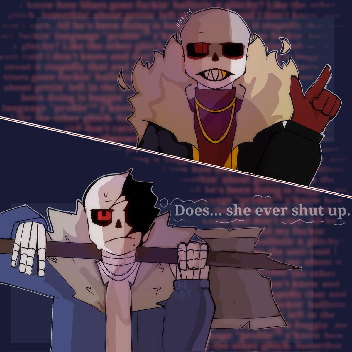Daily Fell Sans Aus tweet media