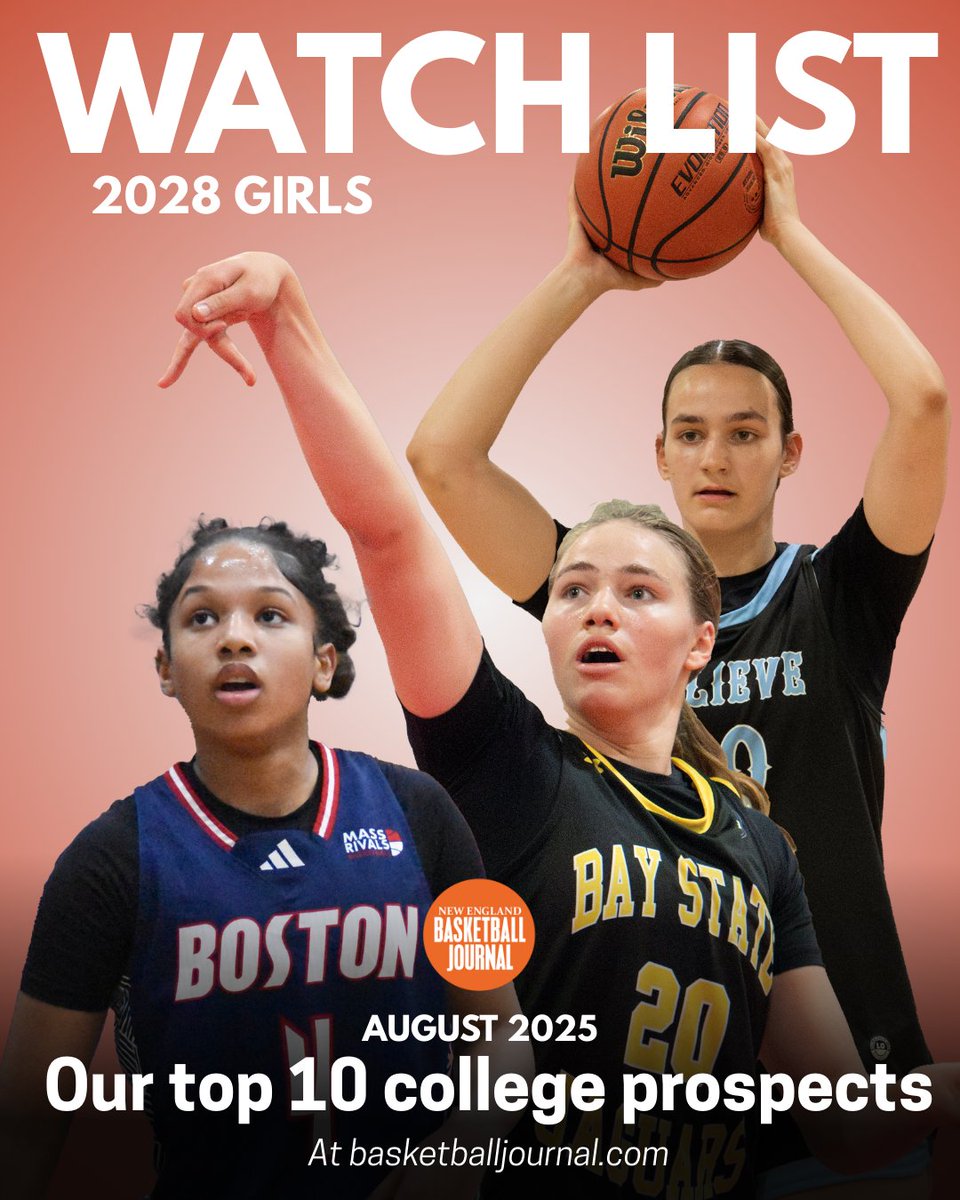 New England Basketball Journal (@nehoopjournal) on Twitter photo The New England girls 2028 class had a stellar grassroots season, with several players appearing on the path to stardom.
<a href="/ethman43/">Ethan Fuller</a> made some changes to his watch list. Who are the top 10 prospects in the class?
Here's his latest update: basketballjournal.com/2025/08/13/aug… The New England girls 2028 class had a stellar grassroots season, with several players appearing on the path to stardom.
<a href="/ethman43/">Ethan Fuller</a> made some changes to his watch list. Who are the top 10 prospects in the class?
Here's his latest update: basketballjournal.com/2025/08/13/aug…