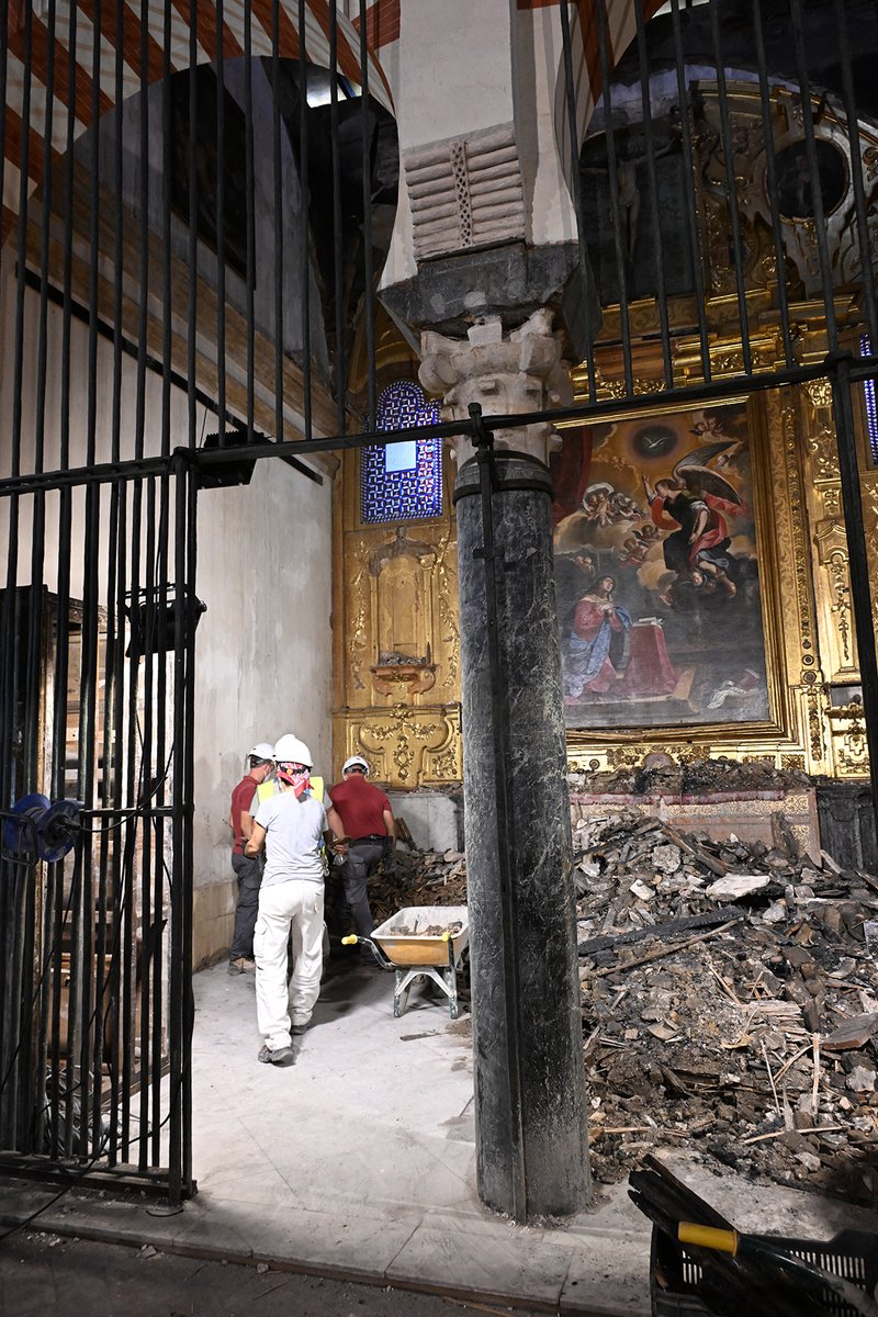 Mezquita-Catedral de Córdoba (@mezq_catedral) on Twitter photo Continúan a buen ritmo los trabajos de la intervención de emergencia en la Mezquita-Catedral
#mezquitacatedral <a href="/CordobaESP/">Turismo de Córdoba</a> <a href="/patrimoniocor/">CÓRDOBA PATRIMONIO DE LA HUMANIDAD</a> <a href="/CordobaCultura/">Córdoba es Cultura</a> <a href="/GrupoCPHE/">Ciudades Patrimonio</a> <a href="/TurismoAND/">Consejería de Turismo y Andalucía Exterior</a> <a href="/UNESCO/">UNESCO 🏛️ #Education #Sciences #Culture 🇺🇳</a> <a href="/diocesiscordoba/">Diócesis de Córdoba</a> <a href="/odisur/">Odisur</a> <a href="/prensaCEE/">Of. Información CEE</a> <a href="/agrupacioncor/">Agrupación de Hermandades y Cofradías de Córdoba</a> <a href="/jjjgueto/">José J Jiménez Güeto</a> Continúan a buen ritmo los trabajos de la intervención de emergencia en la Mezquita-Catedral
#mezquitacatedral <a href="/CordobaESP/">Turismo de Córdoba</a> <a href="/patrimoniocor/">CÓRDOBA PATRIMONIO DE LA HUMANIDAD</a> <a href="/CordobaCultura/">Córdoba es Cultura</a> <a href="/GrupoCPHE/">Ciudades Patrimonio</a> <a href="/TurismoAND/">Consejería de Turismo y Andalucía Exterior</a> <a href="/UNESCO/">UNESCO 🏛️ #Education #Sciences #Culture 🇺🇳</a> <a href="/diocesiscordoba/">Diócesis de Córdoba</a> <a href="/odisur/">Odisur</a> <a href="/prensaCEE/">Of. Información CEE</a> <a href="/agrupacioncor/">Agrupación de Hermandades y Cofradías de Córdoba</a> <a href="/jjjgueto/">José J Jiménez Güeto</a>