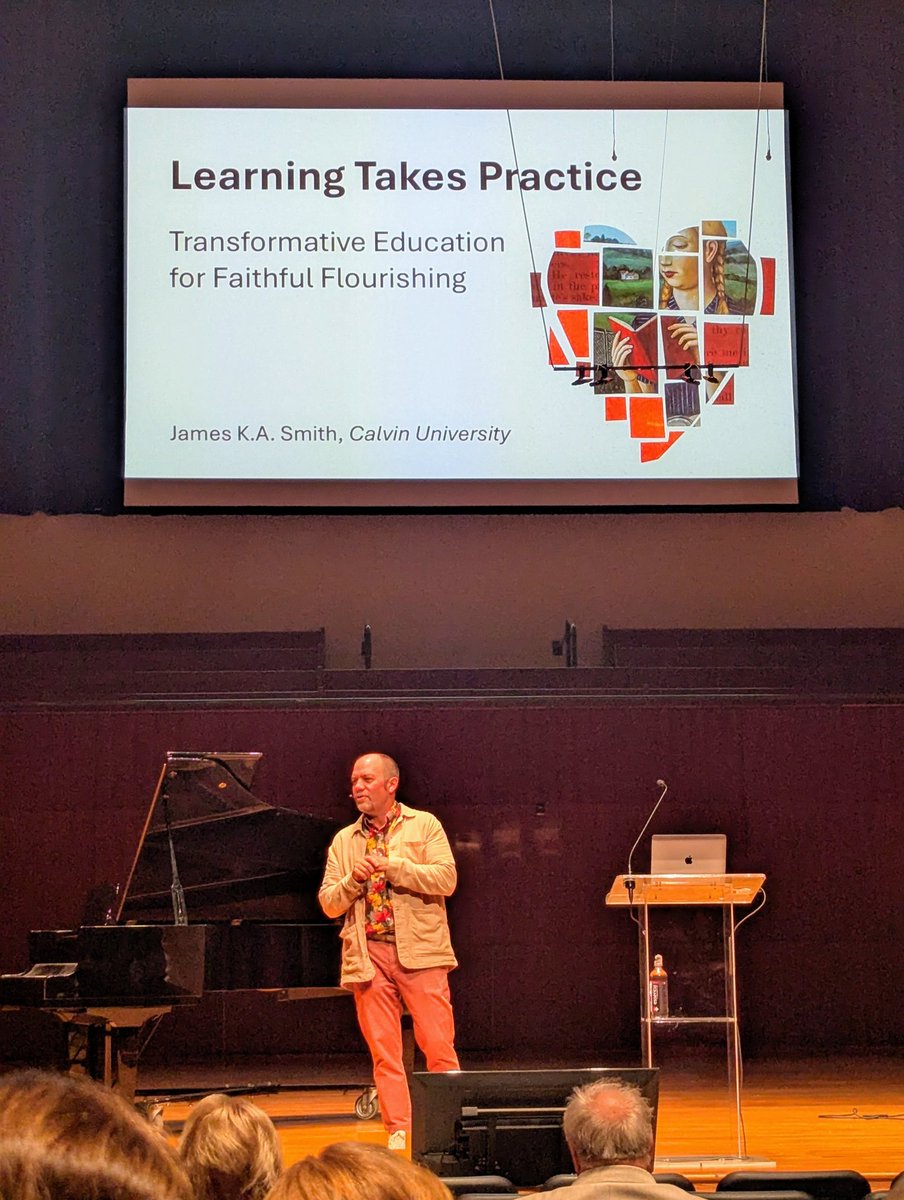 Thrilled to be learning from <a href="/james_ka_smith/">James K.A. Smith</a> about learning with the faculty and staff of <a href="/AndrewsUniv/">Andrews University</a>.