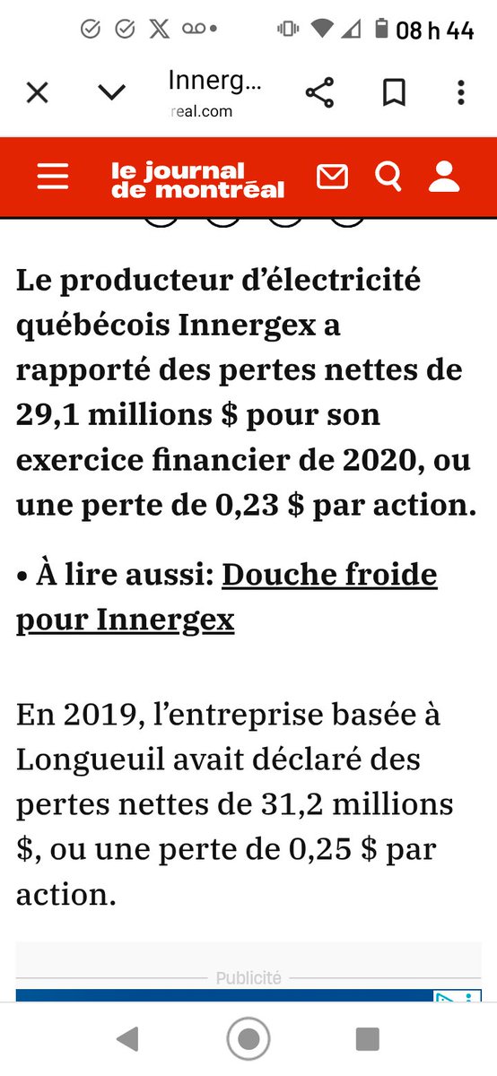 Lachance444's tweet photo. @CFrechette @lacaisse_ s'il y avait déjà une perte pourquoi avoir fait cet investissement ? https://t.co/Ziel2JJKxc