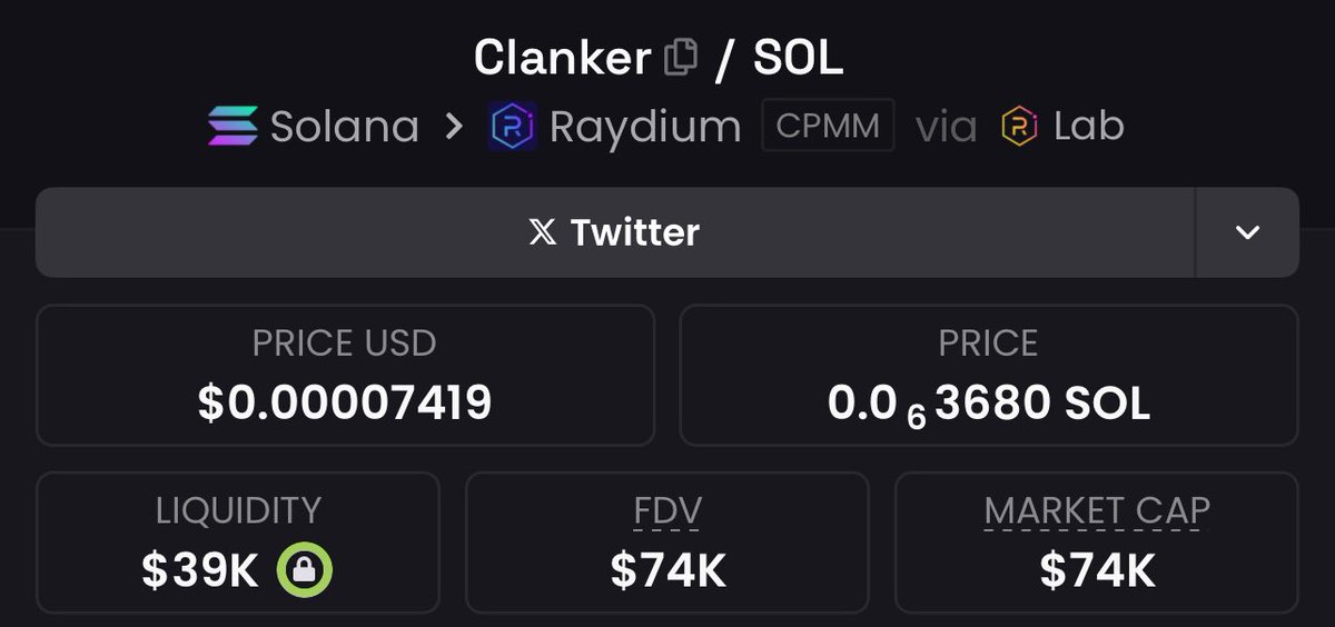 onchainhermes's tweet photo. Spotted #CLANKER early at a $74K market cap and dropped it in the alpha chat.
Now it’s sitting at $6.4M, that’s an 86x move. 📈🔥

Early plays change everything… be in the room when the next one drops. 🚀🌕 https://t.co/akUmKfHXRW