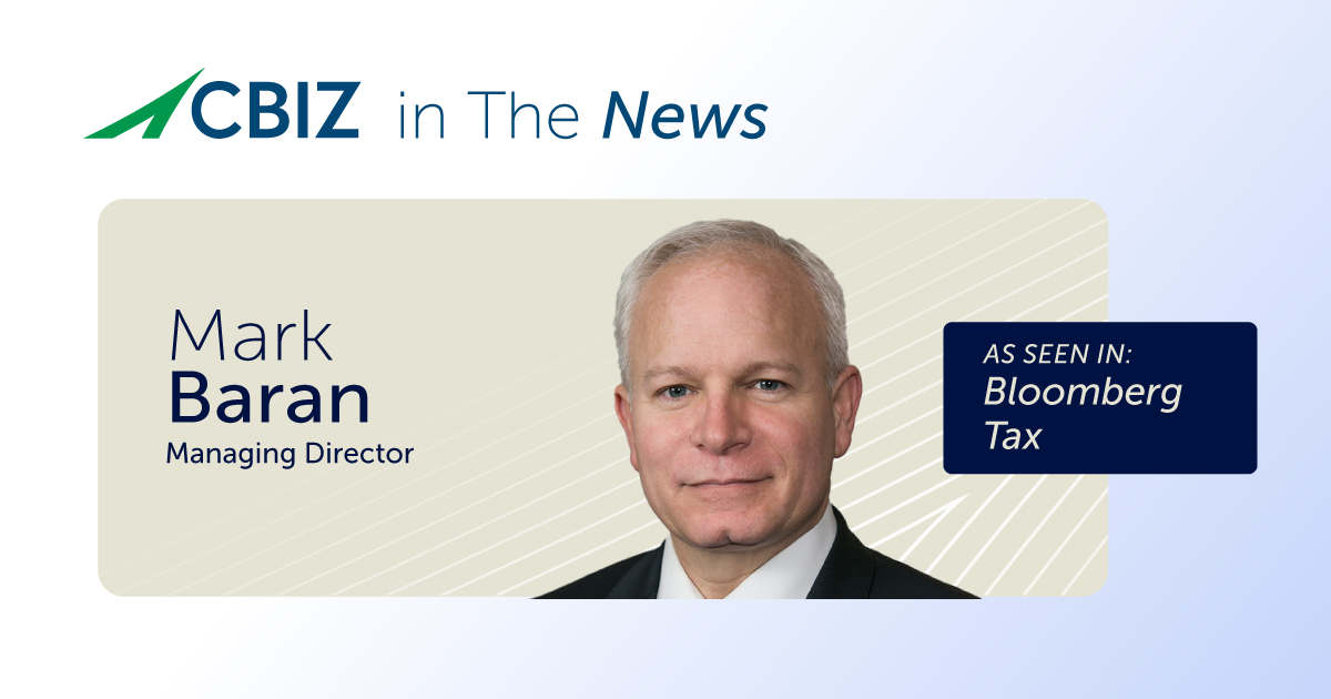 cbz's tweet image. In an article for @bloombergtax, Mark Baran discusses how the upcoming elimination of the #deminimisexemption will impact retailers. Learn what businesses can do to rethink their pricing plans, manage inventory &amp;amp; mitigate compliance risks. okt.to/wDEQtq #RetailIndustry