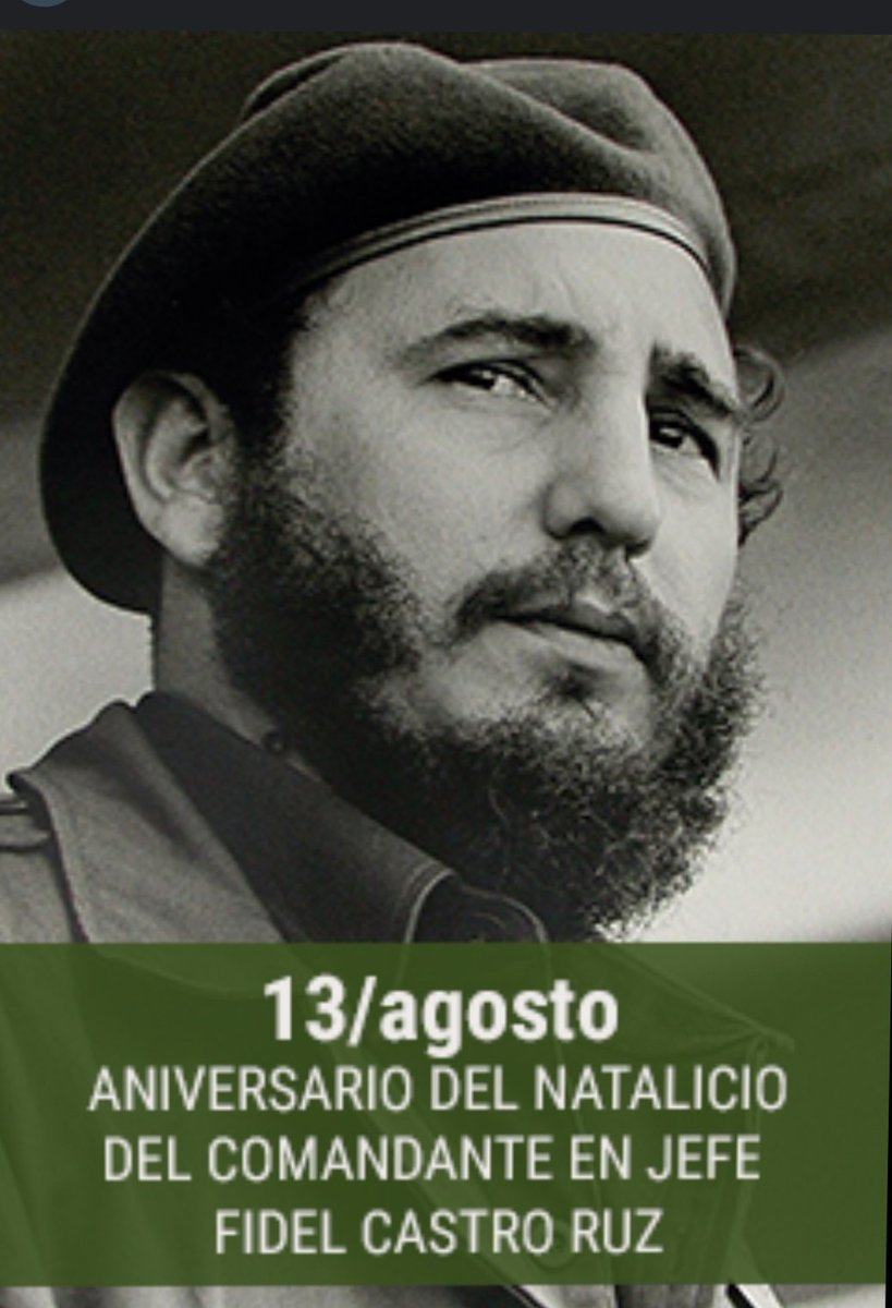 En este día especial, celebramos su vida, su obra y su ejemplo. ¡Fidel vive en el corazón de su pueblo!
¡Hasta la victoria siempre!
#SegundoFrente 
#SantiagoDeCuba 
#FidelVive