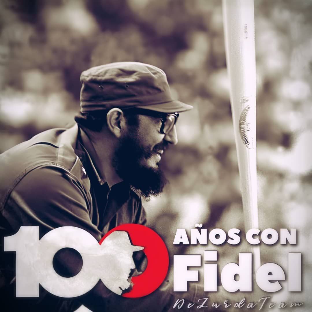 ¡Feliz cumpleaños, #Fidel!  #Cuba te sabe presente, renaciendo en cada hombre que funda, que hace el bien; multiplicado en cada paso adelante de la Patria; firme ante la adversidad, venciéndola siempre.  #100AñosConFidel