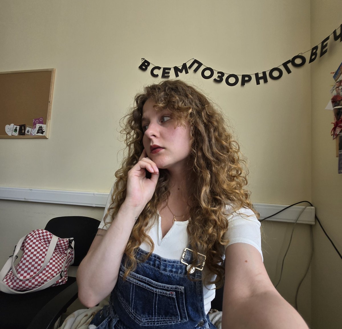 choco_emo's tweet image. Хвастаюсь гривой и образом из мамма мии