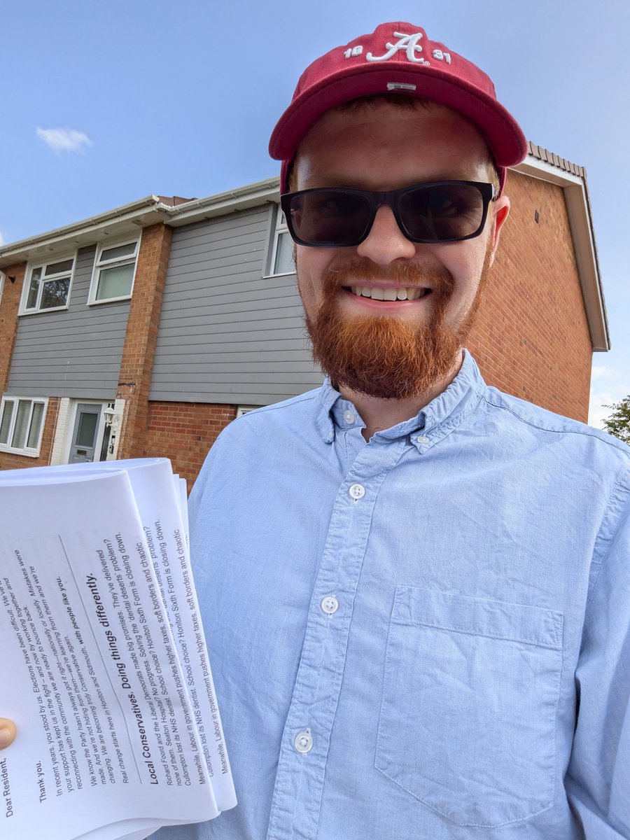 It was great to be back down in Honiton and Sidmouth, helping with their membership recruitment drive!