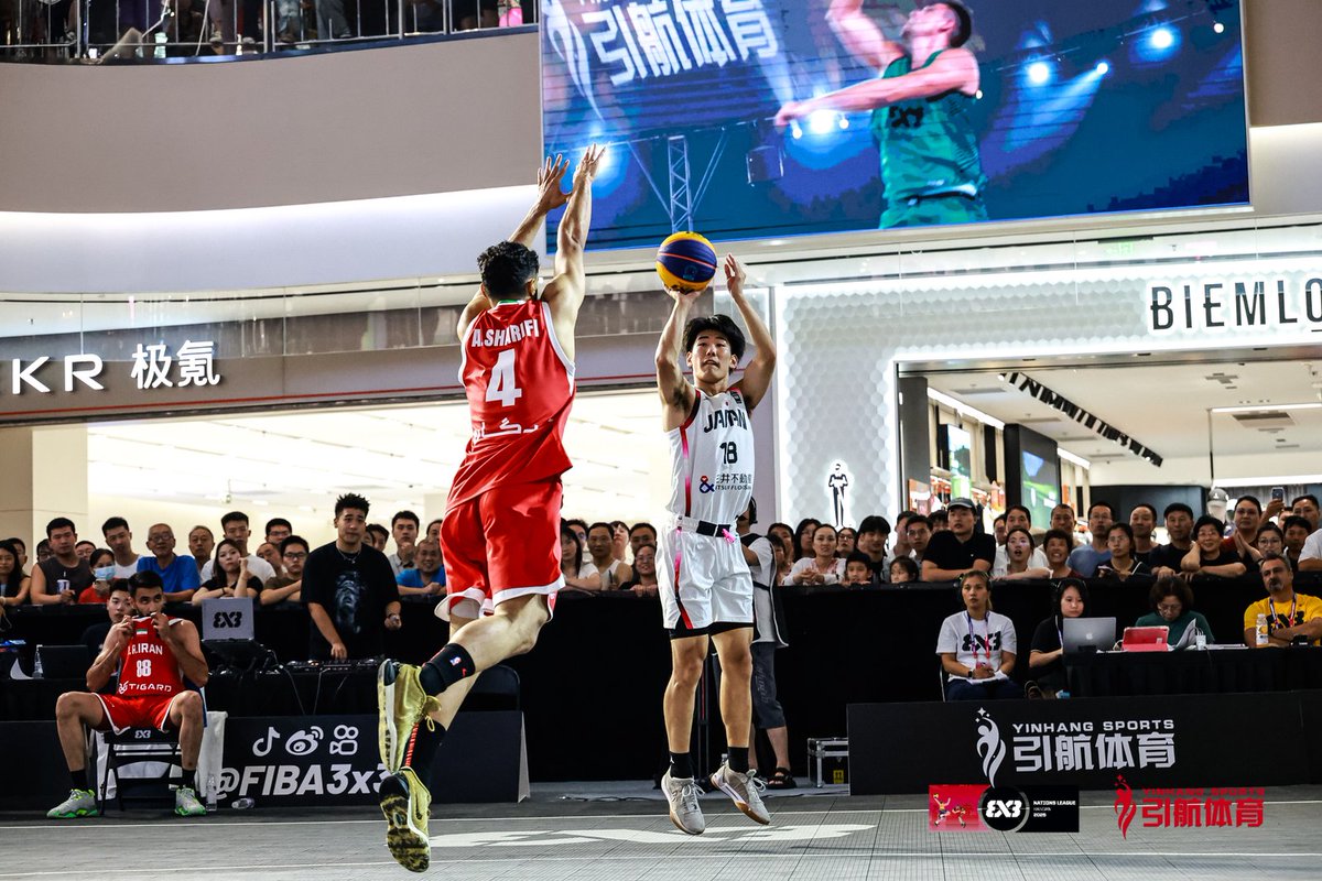 JAPAN_JBA's tweet photo. #AkatsukiJapan 3x3男女U23日本代表
🔥FIBA 3x3ネーションズリーグ2025-アジア-
残念ながら決勝で敗れた男子ですが、後半に巻き返すきっかけをつかんだ準優勝👍

決勝：日本🇯🇵15-21🇮🇷イラン

女子は辛うじて3位をキープ👌
3日連戦を終え、明日は唯一の休息日😪

🏀大会順位表
https://t.co/GuAjFWeGBs

#バスケ #3x3 #バスケで日本を元気に