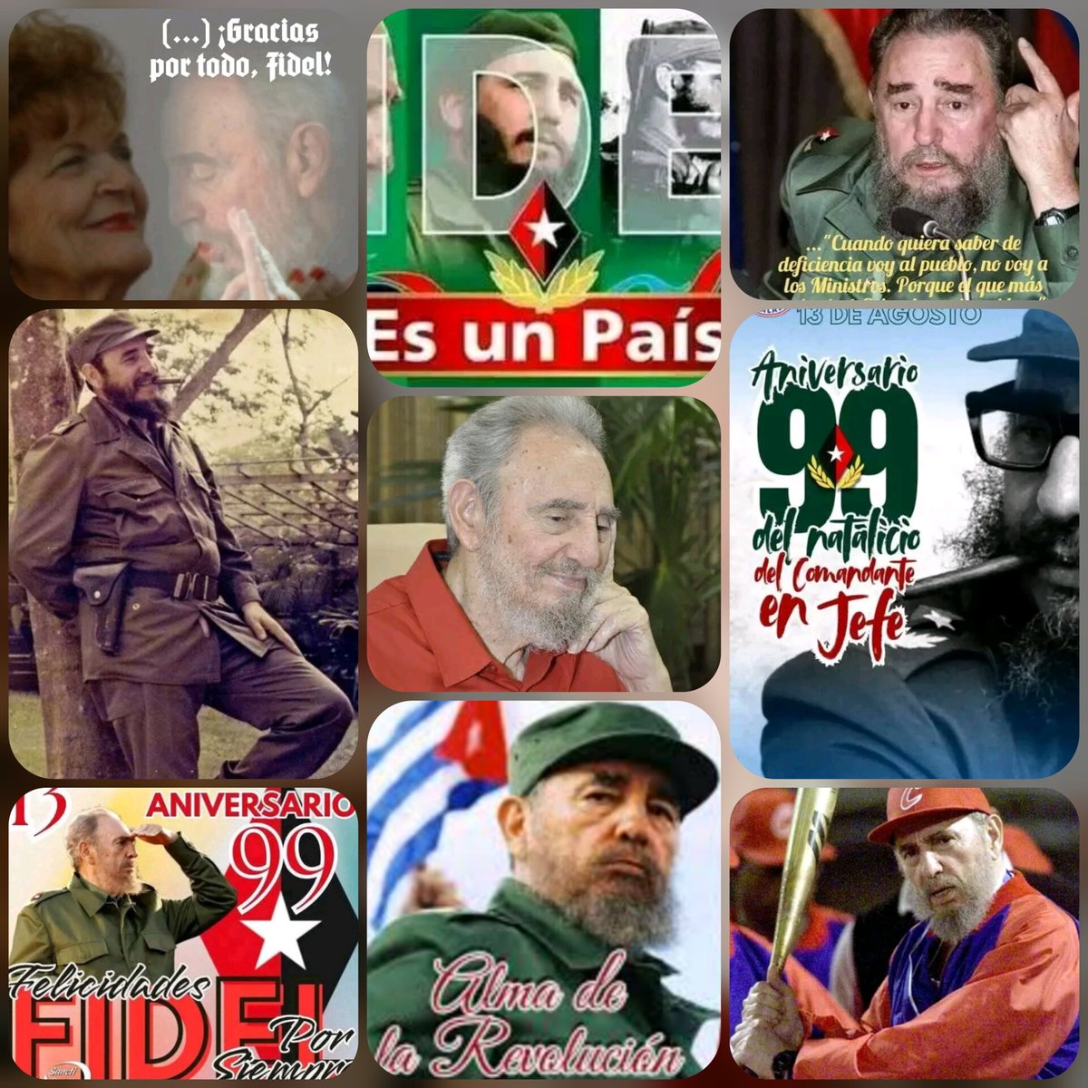 🇨🇺 “Todo el mérito de la Revolución Cubana está en el pueblo de Cuba"
                      #FidelPorSiempre❤️