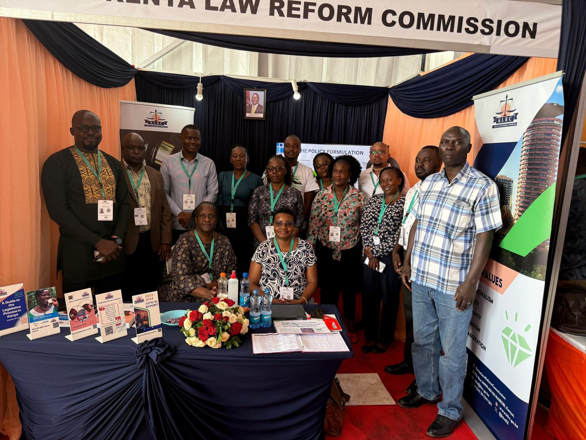 klrcKE's tweet image. Our senior leadership stopped by our booth to catch up with KLRC’s team attending the devolution conference.
#DevolutionConference2025
#ProgressiveLawReform