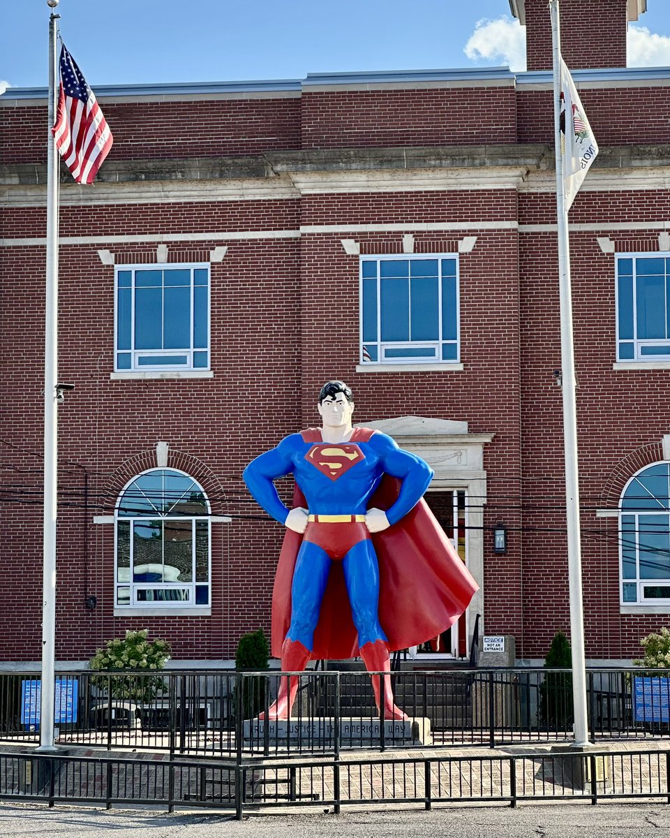 My travels this week took me through the real-life Metropolis - home of Superman!