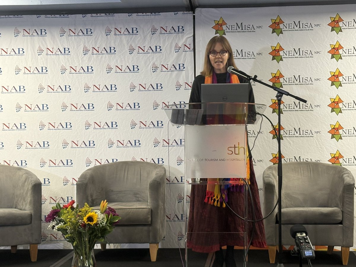 <a href="/NEMISA_/">NEMISA</a> <a href="/MddaMedia/">Media Development and Diversity Agency(MDDA)</a> <a href="/CommsZA/">Dept of Communications & Digital Technologies</a> <a href="/ShoeshoeQhu/">Shoeshoe Qhu 📻</a> <a href="/JPather2/">Jayshree Pather</a> NAB Community Radio Committee Chairperson Franklin Huizies &amp; AIP Executive Director Dr. Kate Skinner are discussing community radio and community print issues on the topic “State of Community Media in South Africa”.