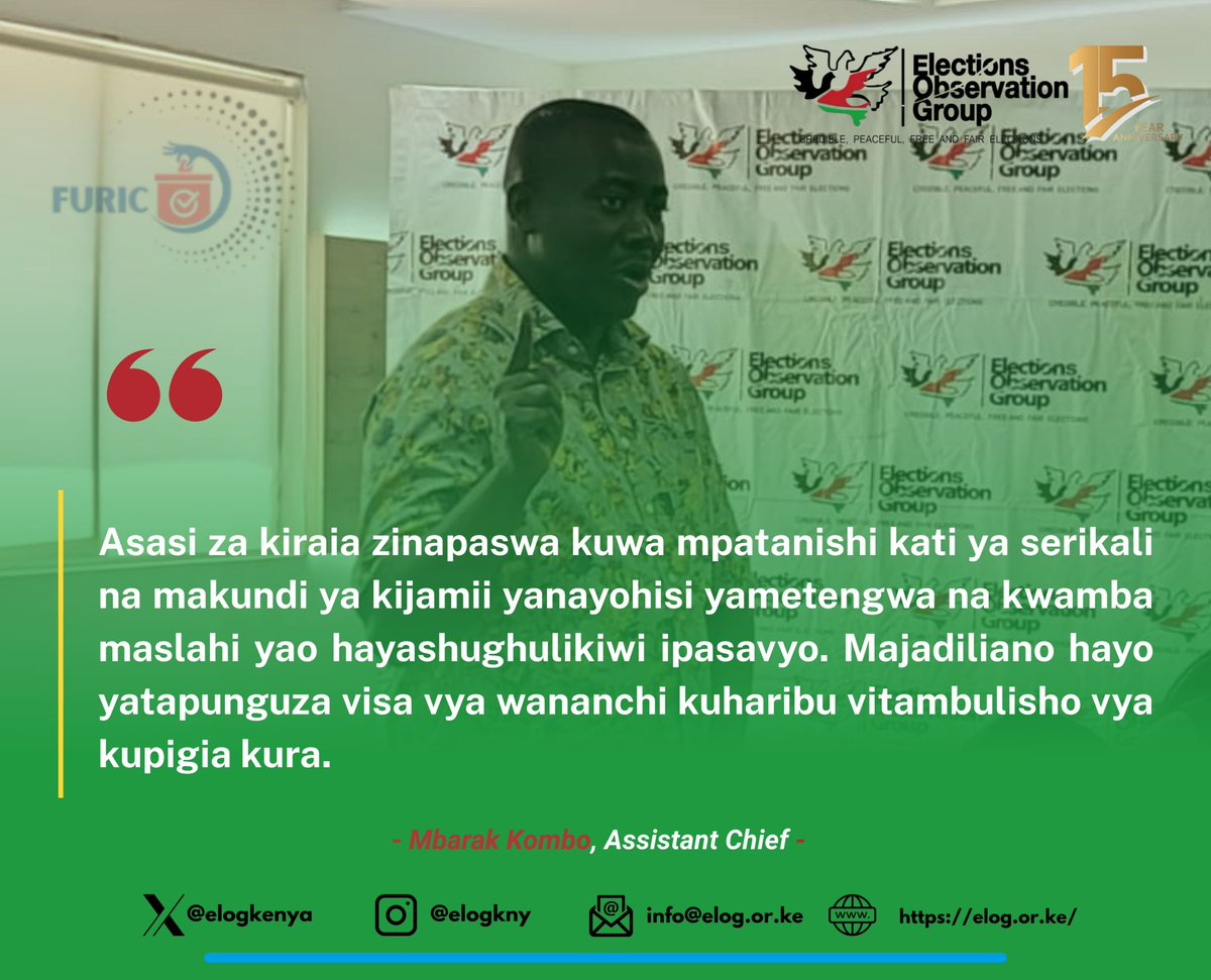elogkenya's tweet photo. #ElectoralReformsMombasa
#FURIC2025
#EyesOnElections https://t.co/77znEkDiY5