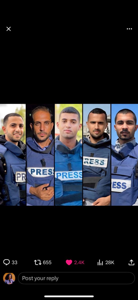 AminaMAbdallah2's tweet image. كم نفتقد أصواتكم في هذه اللحظات الحالكة! 
#أنس_الشريف 
#التغطية_مستمرة 
We miss your voices deeply in these dark times! #coverage goes on
#anasalsharif 
#GazaGenocide