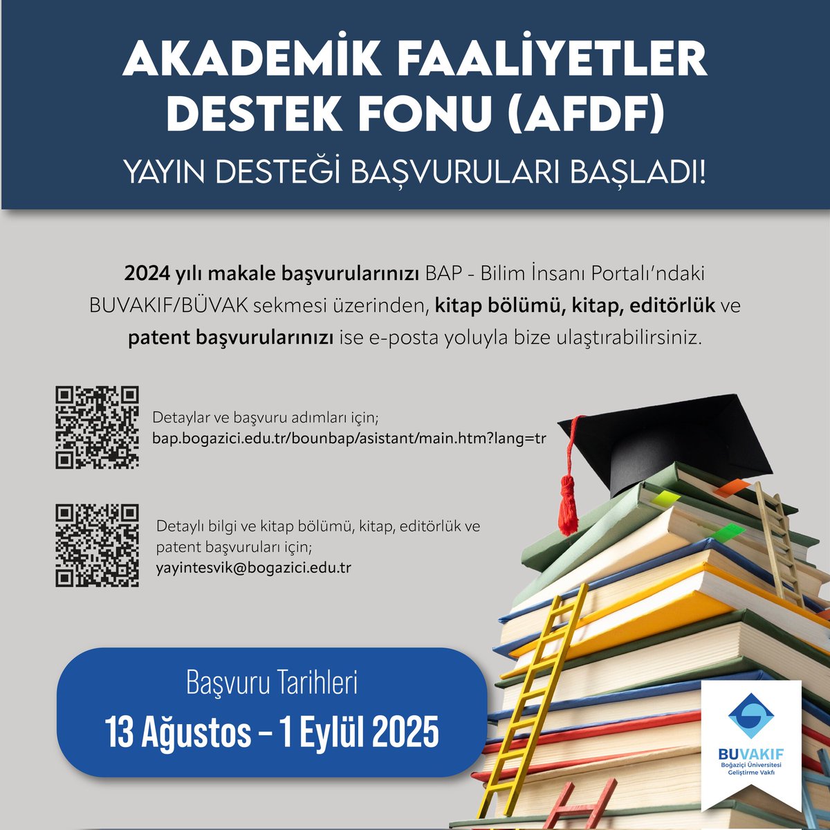 Boğaziçi Üniversitesi Geliştirme Vakfı (BUVAKIF) tweet media