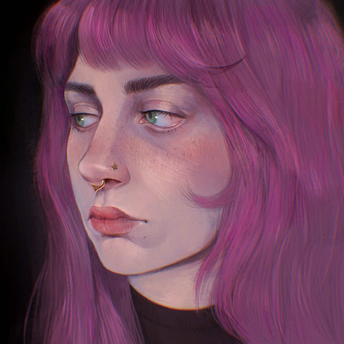 Greasy Girl Summer #selfportrait
