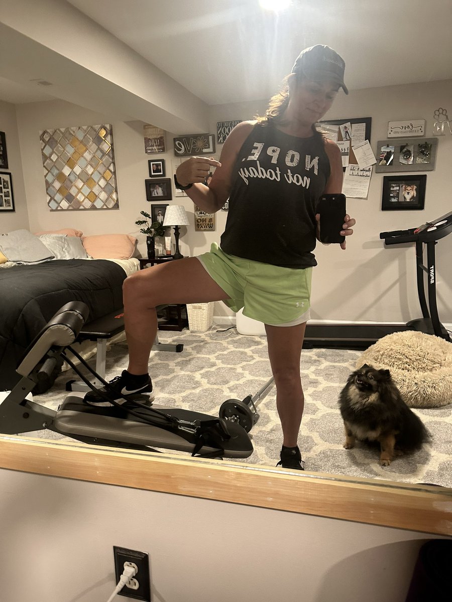 MaryEllenPannWx's tweet photo. π₯΅My shirt says how I feel about working out outside today. ποΈββοΈ Nope Not Today! π #barkley concurs! π
#hotday #humid #grossoutside #steamy #workoutindoors #workout https://t.co/GFWOFs0tZy