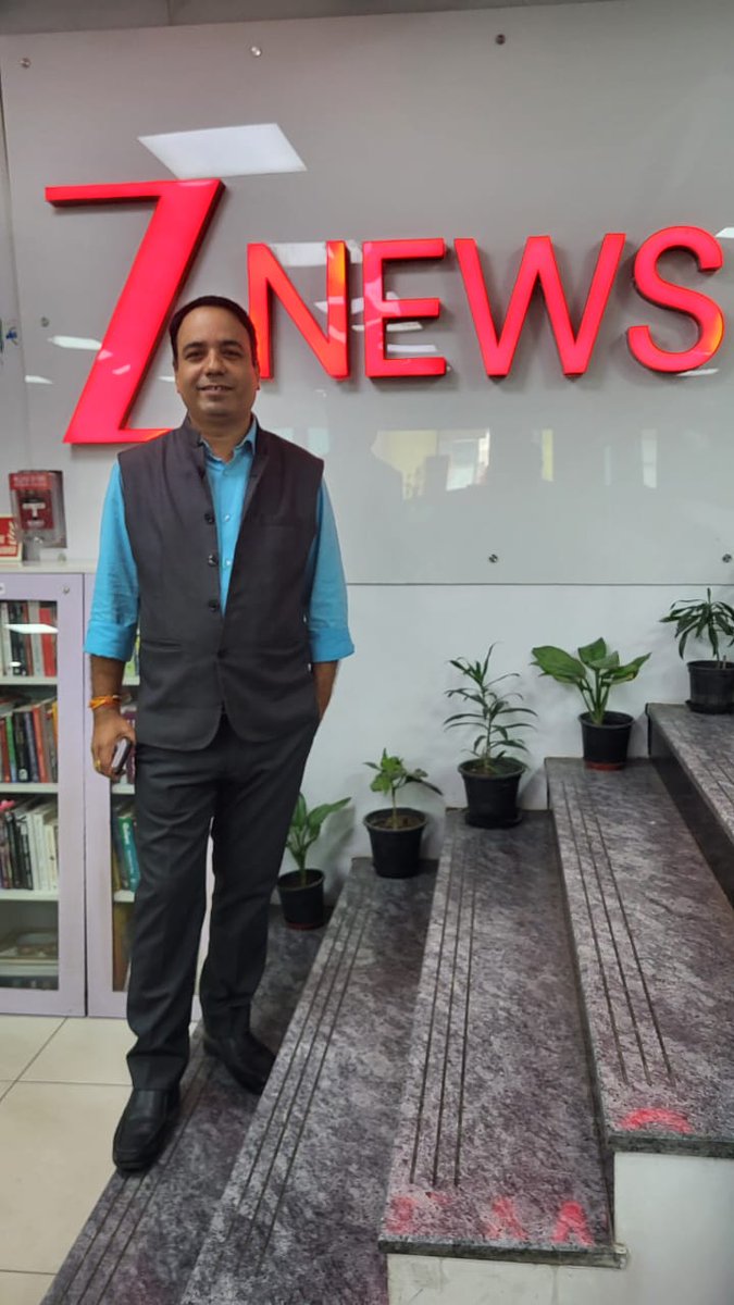 Professional update.

New working address from today <a href="/ZeeNews/">Zee News</a>