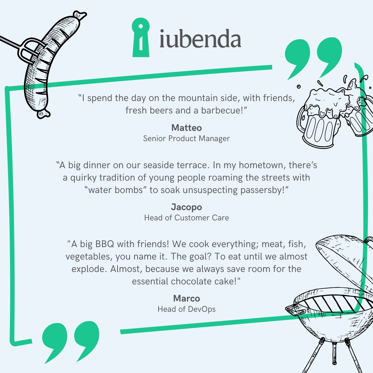 🇮🇹 Tomorrow is #Ferragosto!

Italy’s summer holiday when work stops, streets quiet, &amp; everyone takes a well-earned break. ☀️😎

We asked teammates how they celebrate, from quirky traditions to classic BBQs.

How do you spend Ferragosto? Share your plans! 👇
