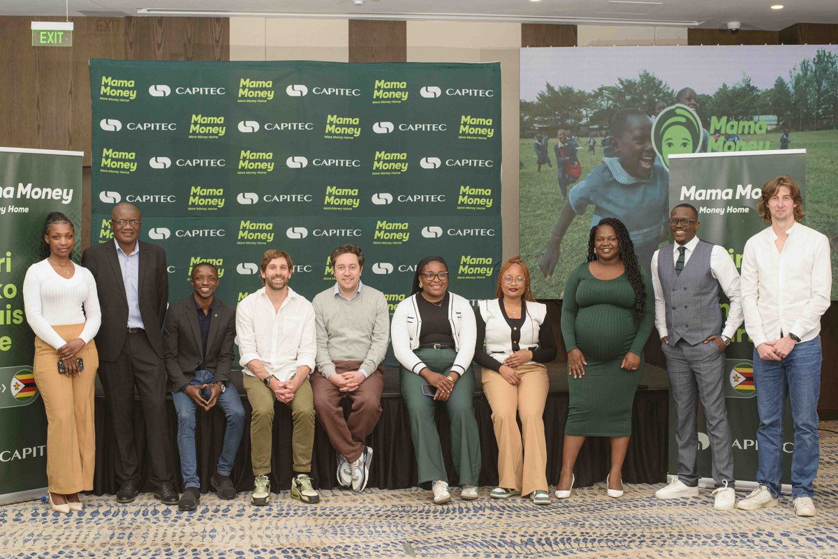 Last week marked an exciting milestone as Mama Money and Capitec officially joined forces in Zimbabwe to launch a powerful new partnership that will transform cross-border money transfers. Here’s to making connections stronger 💚