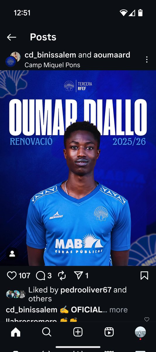 +3 jugadors q s'incorporen a 3a divisió amb DNI de Binissalem, per sumar un total de 6 més cos tècnic, aprox 25% de la plantilla. Autèntic orgull per tots els q treballem al futbol formatiu del <a href="/CDBinissalem/">cdbinissalem</a>
Enhorabona i a per totes atlots   💙🤜🏻💪🏻