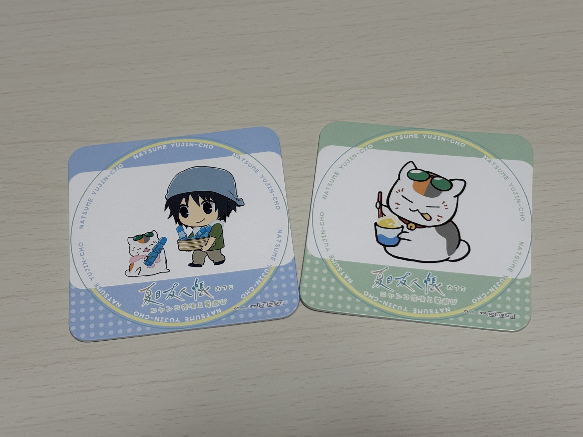 夏目友人帳　アクキー　一番カフェ　ニャンコ先生　多軌　田沼 夏目友人帳 アクキー 一番カフェ ニャンコ先生 多軌 田沼 - メルカリ