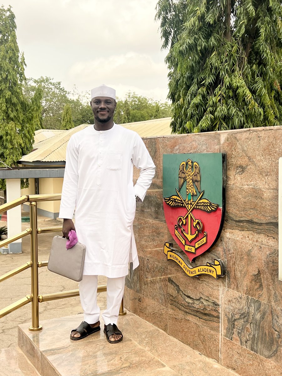 Alhamdulillah!

Today, I’m deeply proud to announce the completion of my Masters in Electrical &amp; Electronics Engineering with a specialization in Power Systems Engineering, from the Nigerian Defence Academy, Kaduna. 

Praying it becomes a source of benefit for me and the Ummah.🤲