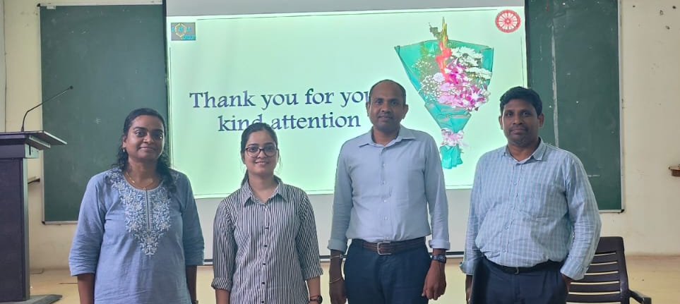 Congratulations <a href="/GitanjaliMishr4/">Gitanjali Mishra</a> for the successful completion of her PhD pre-synopsis. Thank you, RPC members <a href="/doddi_dr/">Organometallics & Catalysis Group @ IISER BPR</a> @Dr. Selvi, for your valuable suggestions. We thank <a href="/IISER_BERHAMPUR/">IISER Berhampur</a> and <a href="/CSIR_IND/">CSIR, India</a> for the funding support, <a href="/ThirupathiBarla/">Dr. Thirupathi Barla</a>