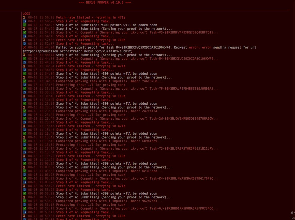 anan26795's tweet image. 📌 How to Start a NEX Testnet III Node in 4 Steps:
1️⃣ Install the NEX Node
2️⃣ Create wallet & backup keys
3️⃣ Start the node with --network testnet
4️⃣ Keep it running
🎁 Earn 1000$ by sharing your tutorial on Twitter!
#Nexus #CryptoTutorial