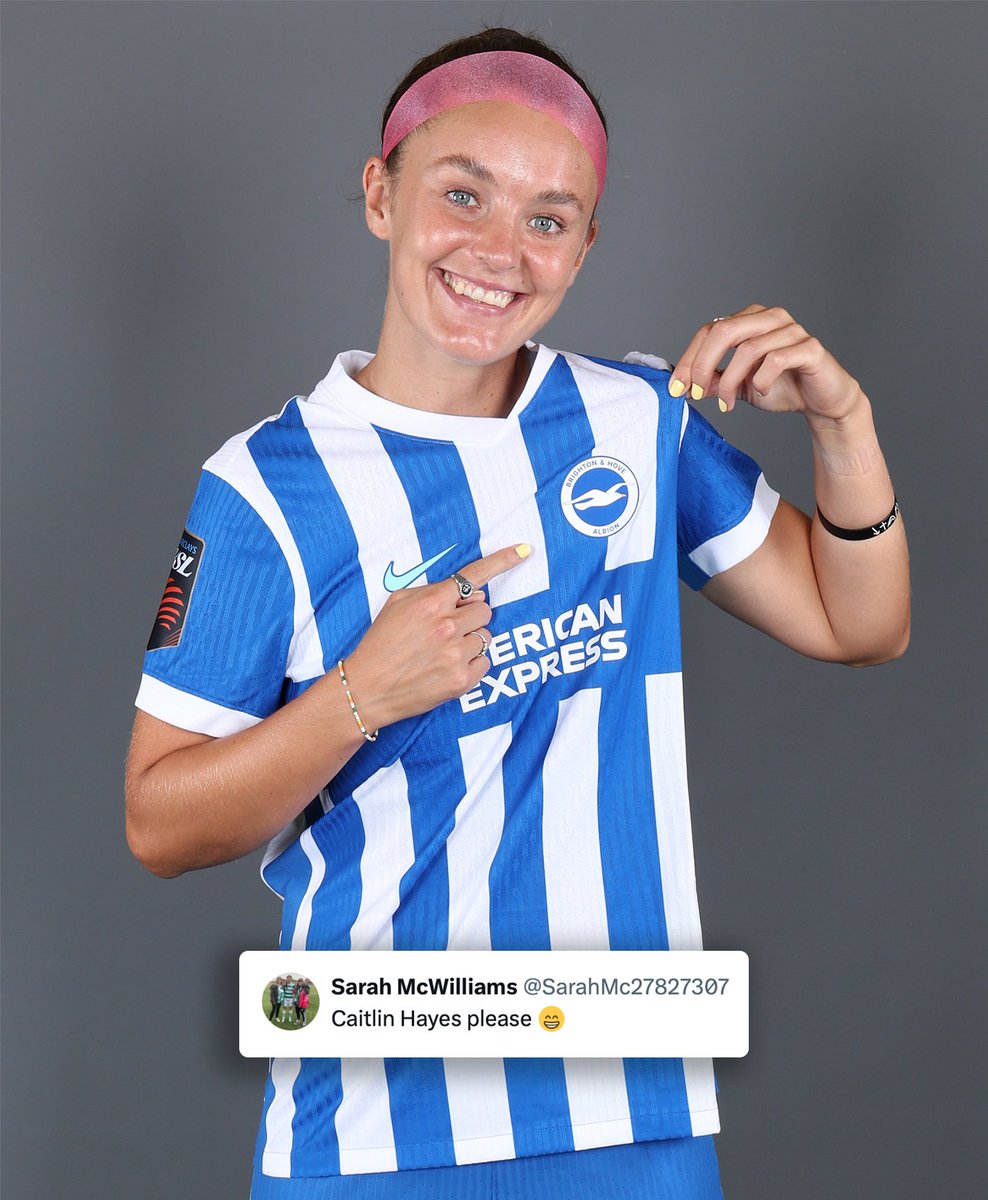 Brighton & Hove Albion Women (@bhafcwomen) on Twitter photo We've got you covered, <a href="/SarahMc27827307/">Sarah McWilliams</a>! 😉 We've got you covered, <a href="/SarahMc27827307/">Sarah McWilliams</a>! 😉