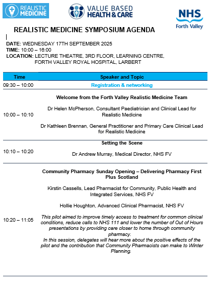 NHS Forth Valley Quality Team tweet media