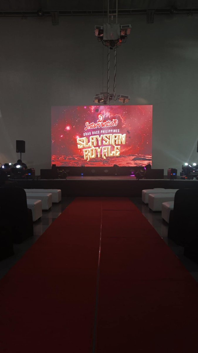 DragScenePH's tweet photo. D'Intervention is now ready for the Drag Race Philippines Slaysian Royale viewing party.
#DIntervention #SlaysianRoyale https://t.co/jxNUuxW7Sx