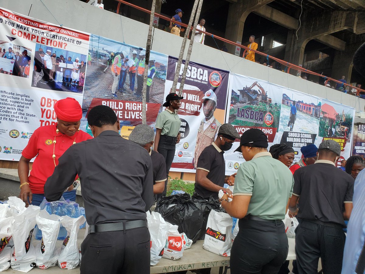 Lagos State Building Control Agency (LASBCA) tweet media