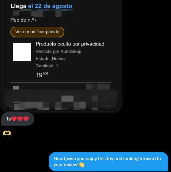 Jonesextoy38's tweet photo. 💌Successful cooperation💌
👉We now basically do not use Amazon gift cards, but update the virtual credit card payment, just like this, you can use it order our free toys. It is absolutely real and safe💋
✅But if you have PayPal, we can pay you via PayPal
#freesexytoy #onlyfans #sextoytester