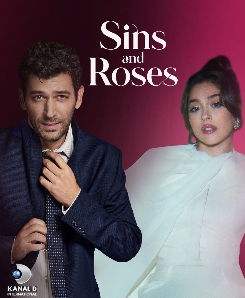 Murat Yıldırım ve Cemre Baysel’in başrollerini paylaşacağı, #GüllerveGünahlar dizisi yurtdışında ‘Sins and Roses’ ismiyle yayınlanacak.