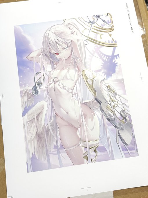 複製原画色校正中...
こちらのE☆2 frontier Vol14にて描き下ろさせて頂いた水着ハルモニアの複製原画は9月1日まで予約受付中となります!
https://t.co/QFGkSFLUvv