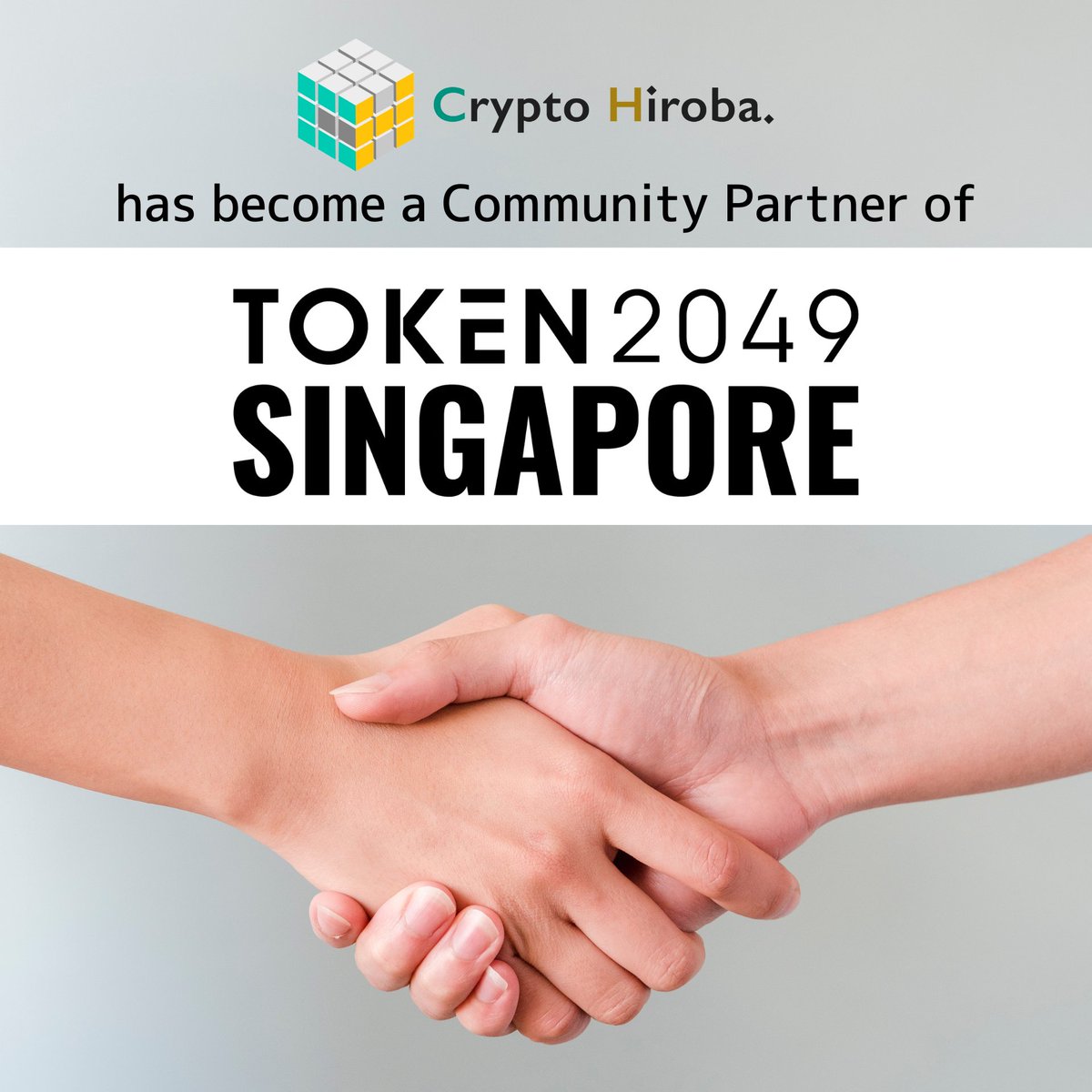Partnership with the World’s Largest Web3 Conference, Token2049!!! 🎉

We are truly proud to share this announcement with you all.
Crypto Hiroba has partnered with Token2049, the world’s largest Web3 conference, taking place this October.
You can already see the Crypto Hiroba
