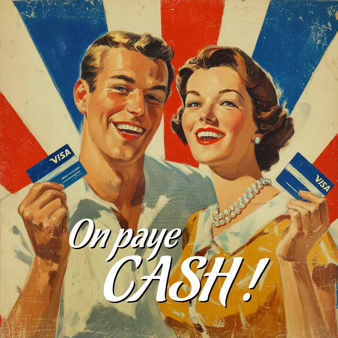 À partir du #10septembre, on bloque tout : billets en main, sourire aux lèvres. Ils comptent sur nos paiements… faisons-les compter leurs pertes. #onpayecash #grevecb