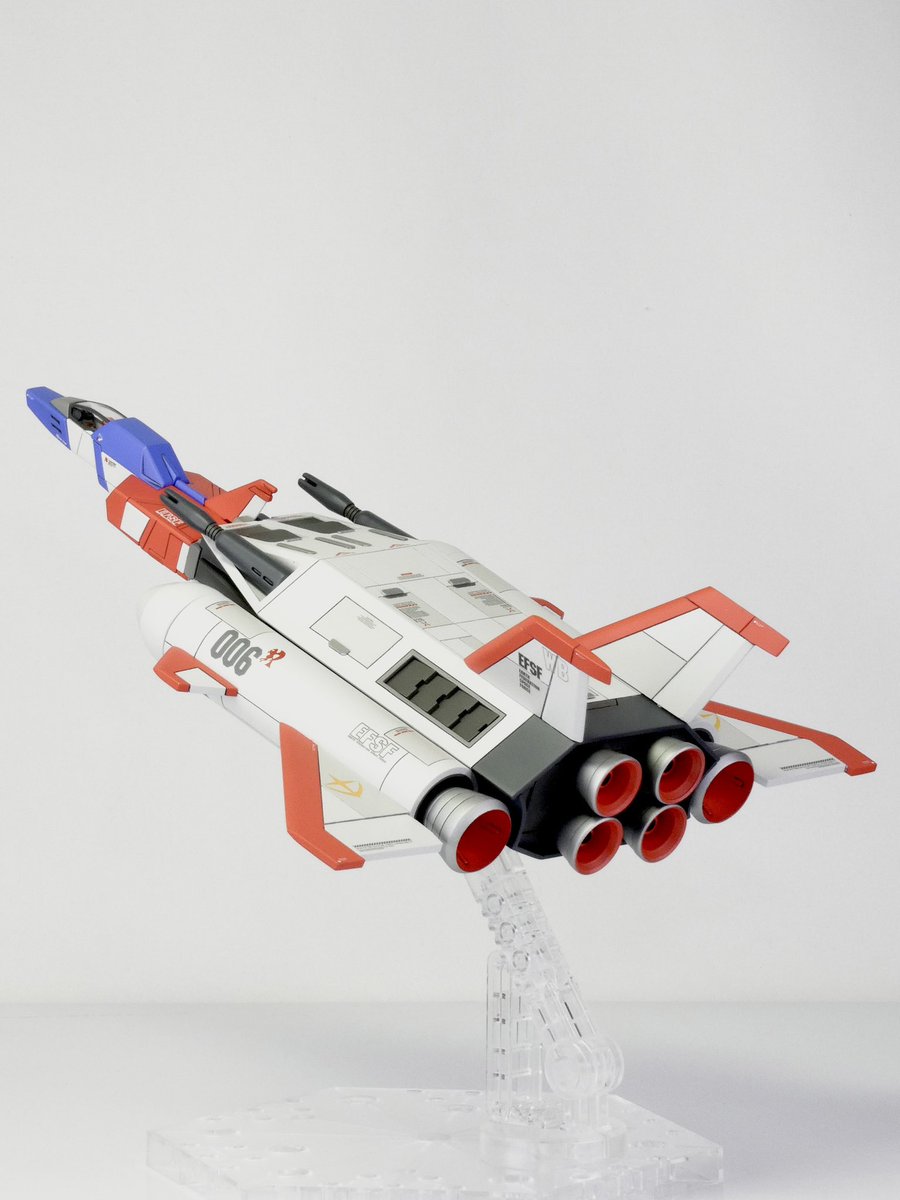 You_Keito's tweet photo. #サムコンSB #サムコンSB完成品

スクラッチ1/100コアブースターで参加します。
機首は一番くじの景品を使用し足りないブースター部はプラ板等でスクラッチしました。

よろしくお願い致します🙇

詳細↓ https://t.co/rwigizthDU