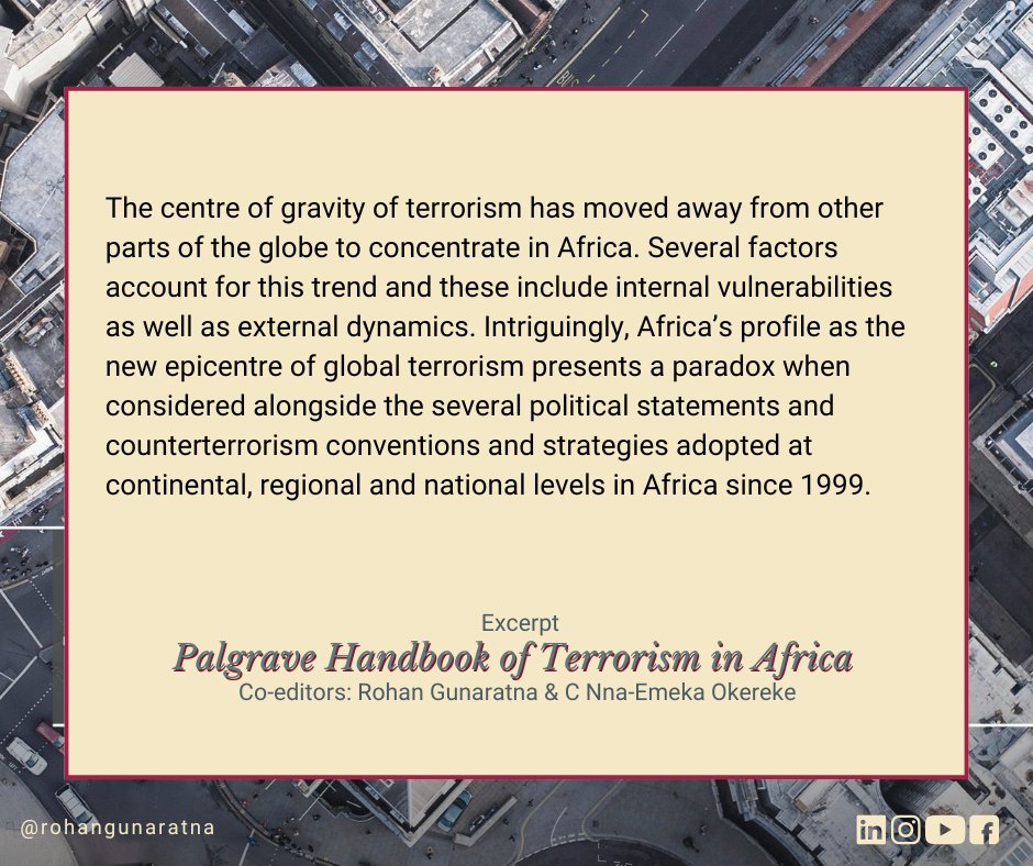 - excerpt from The Palgrave Handbook of #Terrorism in #Africa published by <a href="/Palgrave/">Palgrave Macmillan</a> 
---
Link to book: link.springer.com/book/10.1007/9…